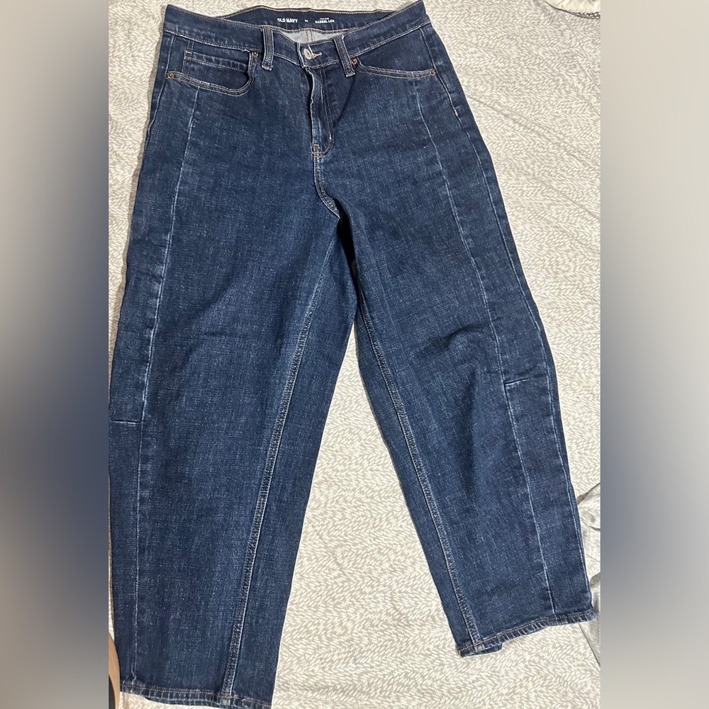 Trendy Barrel Blue Women's Jeans - Picture 6 of 7